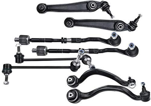 Frankberg 4x Querlenker+2x Axialgelenk+2x Koppelstange Vorne Kompatibel mit X5 E70 Alle Motoren SUV 2006-2013 X6 E71 E72 Alle Motoren SUV 2007-2014 Replace# 31126771893