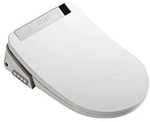 TruClean Smart Toilet Seat - Bathroom, Bidet, Self Cleaning - Easy Install - Eco Power Save - Stainless Nozzle - Warm Dry and Water- Heated Seat - LED