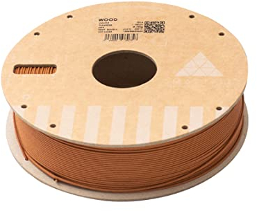 PLA-Filament für den biologisch abbaubaren und kompostierbaren 3D-Druck SMARTFIL WOOD mit einem hohen Anteil an Naturholz