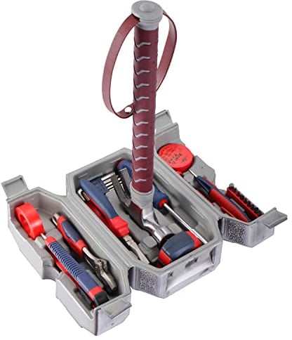 Kit de herramientas de martillo, reparación diaria llena de herramientas para el hogar alicates DIY kits de reparación multi herramientas martillo accesorios conjunto