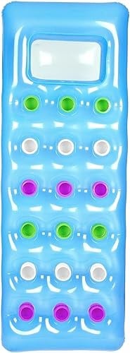 Bestway - Luftmatratze mit Fenster Fashion Lounge - Blau - 188 x 71 cm