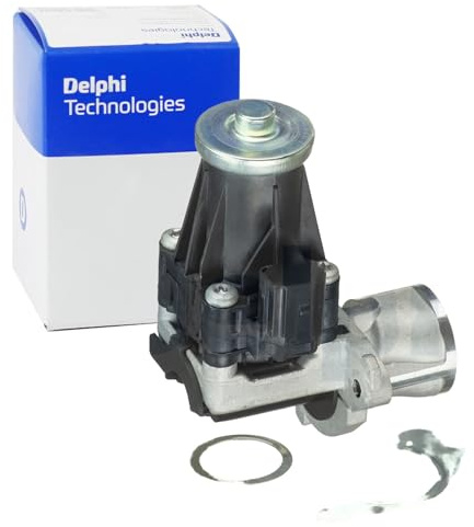DELPHI EG10443-12B1 AGR-Ventil Abgasrückführungsventil ohne AGR-Kühler ohne AGR-Kühler Kompatibel mit OPEL Corsa D Schrägheck S07 55207921 EG10443 5851089