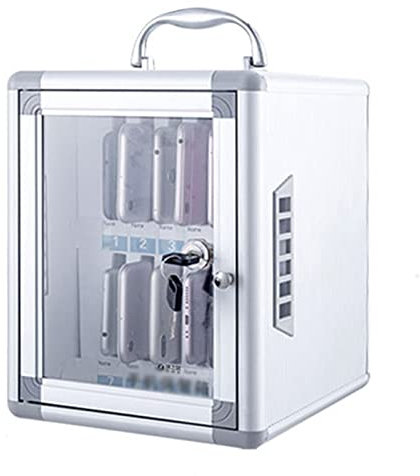 Casier pour Téléphone Portable Scolaire - Coffre-Fort et Armoire De Rangement Murale