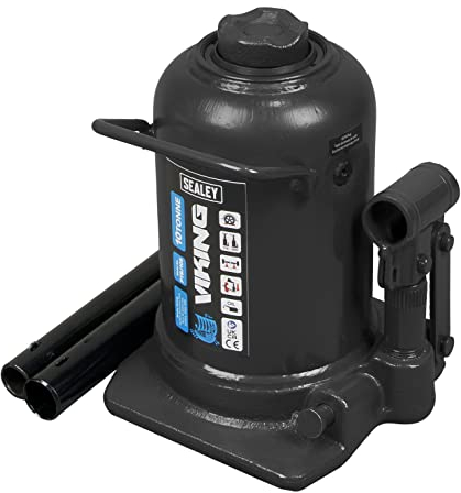Sealey, 10 Tonne Bottle Jack with Telescopic Ram - PTBJ10S