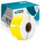 specmark Etiketten-Rolle kompatibel mit DYMO S0722400 36mm x 89mm 260 Stück kompatibel zu allen Etikettendruckern LabelWriter 450, 4XL, Seiko-SLP, Gelb Ettiket, Schwarzer Schrift