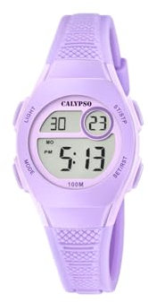 Montre Calypso pour Enfants K5831/4 Junior Collection Boîtier en Plastique Multi Bracelet en Plastique Violet