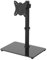 GRIFEMA GB1005-1 Universal Swivel TV Stand for 32 inch Table Top TV - Holds 10 KG, Height Adjustable Pedestal with Thickened Tempered Glass, Max VESA 100x100mm