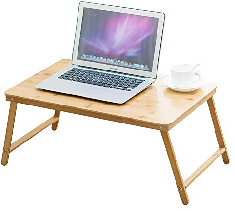 Bandeja de Cama Grande, multifunción, Escritorio para Ordenador portátil, Escritorio Plegable, portátil, de pie, para Desayuno, Bandeja de Lectura, Soporte para sofá, Suelo para Adultos/Estudiantes/n