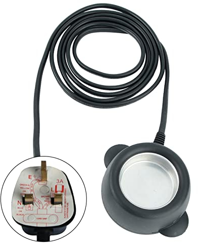 Hot Glue Melting Pot, 30W Mini Electric Hot Glue Skillet for Making Pre-Bonded Hair Extensions (UK Plug)