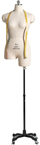 Schaufensterpuppe, Schaumstoff, Schneiderpuppe für Hochzeitskleid, feststeckbare Nähpuppe für Erwachsene, verstellbare Schneiderpuppe in Übergröße (Größe: XXL 88)