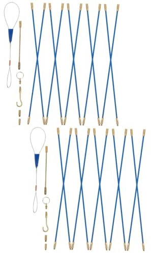 jojofuny 2juegos Cinta Para Tiro De Cables Eléctricos Herramienta De Pasacables Para Instalaciones Casa y Obras