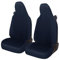 Auto Accessori Lupex Coprisedili auto compatibili con Smart fortwo, 450 451 e 453, 1 2 3 Serie, Tessuto Policotone (Blu)