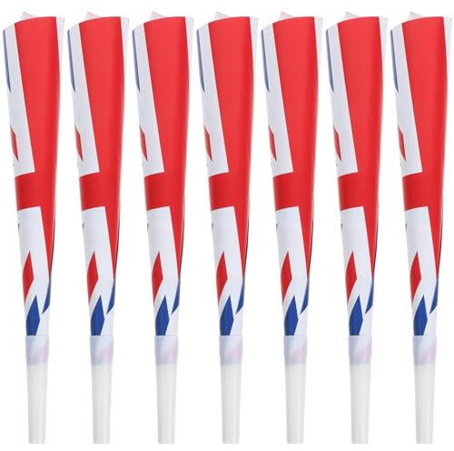 BESTonZON 16stücke Fußball Horn Lärm-maker Für Sportveranstaltungen Partys Und Feiern Bunte Trompeten Für Begeisterte Fans Robust Und Langlebig