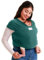 Sleepy Wrap Neugeboren bis Kleinkind - Freihändige Babytrage, Elastisches Tragetuch, Ergonomisches Baby Tragetuch, Einfach zu bindende Babytrage (Dark Green)