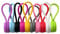 10 Pezzi Fascette Magnetiche Riutilizzabili in ​​Silicone Organizer Riutilizzabili Gestore Cavi USB per Ufficio Scuola Casa Fascette Cavi(Multicolore)