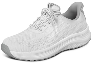 Orthofeet Nira Orthopädische Damen Sneaker | Hands-Free Wasserabweisender Slip-On Walkingschuh, Dehnbar, Weiche Ergonomische Dämpfung Und Fußgewölbestütze