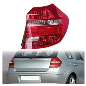 HYUSHANDM Rückleuchten für BMW 1 Series Hatchback E87 2004-2007 2008 2009 2010 2011,Wasserdichtes und Stoßfestes Rücklicht,Right