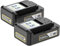 2X 18V 2.5Ah Remplacement Pour Karcher Batterie, Pour Tous Les appareils de Plate-Forme de Batterie Kärcher 18V