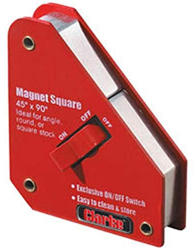 CLARKE WELDERS MAGNETIC CLAMP SET SQUARE ON/OFF
