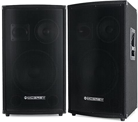 McGrey SL-12/3 Coppia casse passive a 3 vie 12