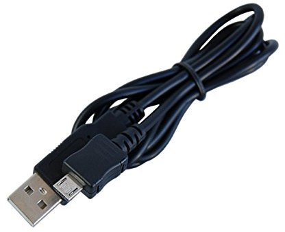 HQRP USB to Micro USB Data Cable/Charging Cable for Logitech Keyboard Folio m1, Cover i5 / Kurio 4s Touch