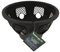 Green Jem 12-Inch Plastic Hanging Basket - Black