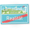 DankeDir! Lamaland Schild kleines Geschenk für sie - süße Lama Deko Wanddeko Türschild Mädchen Wohnung Zimmer Geschenkidee Geburtstagsgeschenk beste Freundin Party Deko mit Lamas