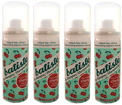 4er Dry Shampoo Cherry Fruity & Cheeky Batiste Trockenshampoo 50 ml