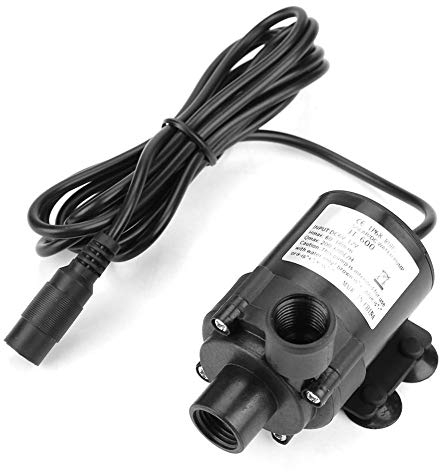12V Pompe à eau DC brushless, Pompe d'aquarium ultra silencieuse pour Camping-car, Bassin, Aquarium