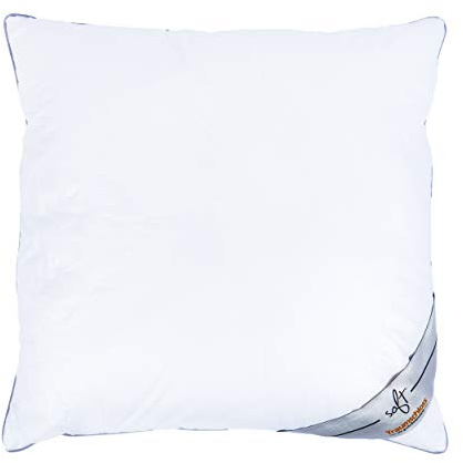 Traumschloss Kopfkissen »Soft« 50x50cm mit 3D Soft-Polyesterfaser | Baumwollbezug Feinbatist | Allergiker geeignet und pflegeleicht