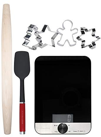 KitchenAid KX403BX Kit de cuisson en bois Multicolore