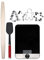 KitchenAid KX403BX Kit de cuisson en bois Multicolore