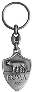 Di&Gi Portachiavi in Metallo Antichizzato As Roma