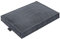 MyBestBuddy Hundekissen Visco grau 90x70 cm XL mit POSO-Cord Stoff mit Viscoseschaum und Komfortschaum-Flocken, 40°C waschbar - Hundebett/Haustierbett für große Hunde, 90 x 70 cm