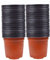 100 Pcs Plantes Pots De Nurserie Pots De Semis Pot De Fleur Pots De PéPinièRe Pot pour Semis Pot Plante Plastique Casserole De Plante Casserole en Plastique Casseroles De Jardin De