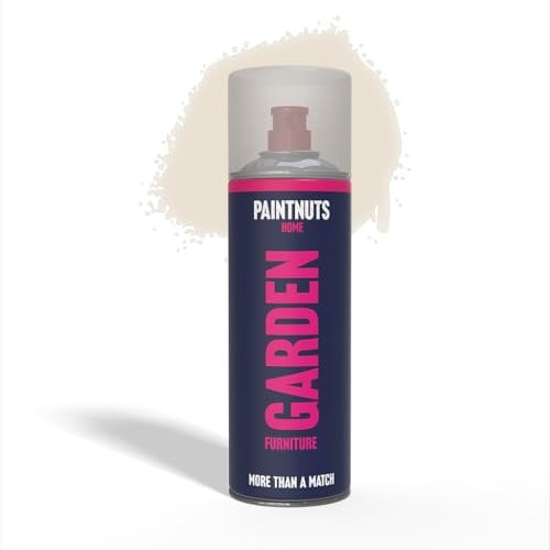 PaintNuts Garden Furniture Paint - RAL-9001 - CREAM Gloss 400ml Spray Can