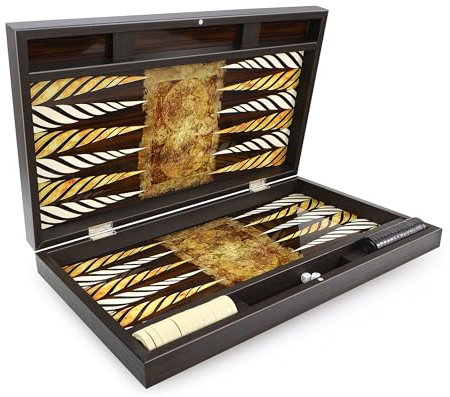 VD vatan since 1975 Trendy Backgammon Antique Map/Antik Welt Backgammon Tavla XXL, A006011
