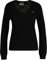 GANT Womens Lambswool V Neck Sweater Black L