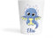 Gobelet Enfant Personnalisé Dragon Bleu – Gobelet Incassable 230ml Sans BPA – Tasse Bébé Prénom École ou Crèche – Polymère Léger – Rentrée Scolaire