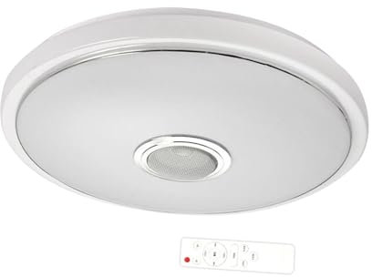 AWHAO Bluetooth Ceiling Light with Speaker and Music for Bathroom Kitchen Hallway