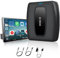 VeloBlast 3-in-1 CarPlay AI Box, Wireless CarPlay & Android Auto Adapter, Drahtlose Multimedia-Box mit integriertem YouTube und Netflix, 4GB+64GB, herunterladbare Apps, unterstützt SIM und TF-Karte