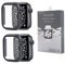 Takuya Design Durable Watch Cases For Apple Watch(Black, 44mm for 4/5/6/SE/SE2) (Pack of 2)