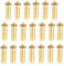 LANKEGU 20-teiliges Barss-Düsen-Set für Kobra 3/Kobra S1, 3D-Drucker, 8 Stück 0,4 mm und 3 Stück 0,2 mm, 0,6 mm, 0,8 mm, 1,0 mm Düsen-Set für Anycubic Kobra 3, Kobra 3 Combo, Kobra S1, Kobra S1 Combo