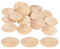QUARKZMAN 30 Stück Holzstopfen, 30mm/1,18 Hartholz Lochstopfen Abdeckkappen Holzstecker für Möbel Holzbearbeitung Handwerk Dekor (35mm x 30mm)