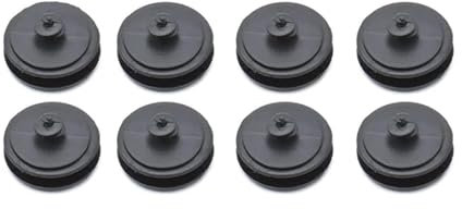 Esshogo Fußmatten Befestigung Clip, 8 Stück Autoteppich Fußmatten Halter Universal Rund Druckknopf, Anti-Rutsch Matten Bodenhalter Autoteppich Clips Halter