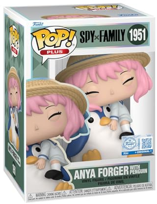 Funko POP! Plus: Spy x Family - Anya Forger (PP Outfit) | Official Merch - Collectible Vinyl Figure for Shelf Display - Birthday Gift for Fans and Collectors