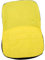 Folpus Asiento acolchado para cortacésped, accesorios para coche, diseño de cordón elástico con dobladillo alto de hasta 18 pulgadas, funda de asiento