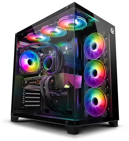 Vibox IV-343 Gaming PC • AMD Ryzen 7 5700X 4,6GHz • Nvidia RTX 5070 12GB • 32GB RAM • 1TB NVMe SSD • Windows 11 • WLAN