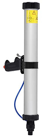 Pistolet à Calfeutrer Pneumatique en Alliage d'Aluminium 600 ml pour Silicone – Idéal pour Décoration de Bâtiments et Conteneurs de Navires