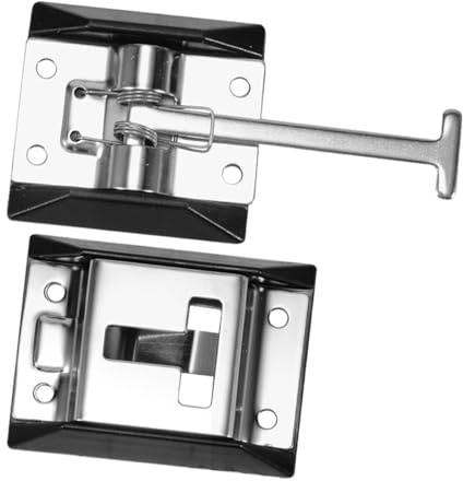VOANZO Gancio Antivento per furgoni, fermaporta per Container, in Acciaio Inox 304, per Camper, Camion, rimorchi, Container, Yacht, Barche